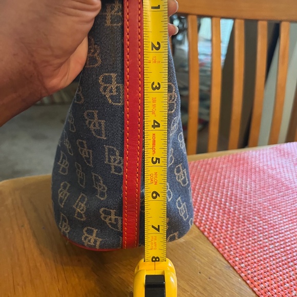 Dooney and Bourke Denim shoulder bag - Picture 1 of 10